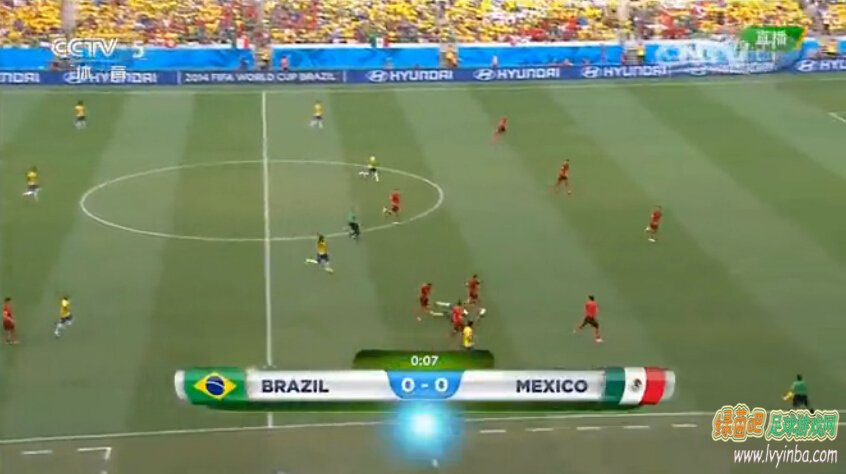 世界杯视频回放实况录像_巴西 VS 墨西哥