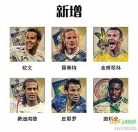 FIFA Online3 白刃元素头像包最新的六大传奇球员[11.29]