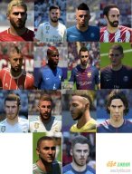 FIFA18 奥巴梅杨、贝尔、卡瓦尼等14名球员脸型补丁
