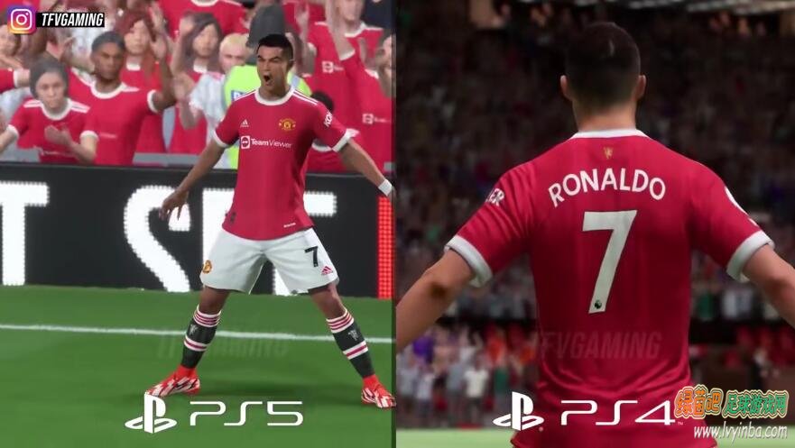 FIFA22_PS5 VS PS4 正式版细节对比
