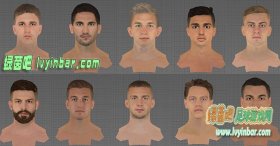 FIFA23 俄罗斯10名球员脸型补丁