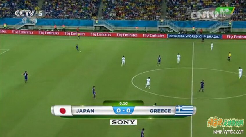 世界杯视频回放实况录像_日本 VS 希腊