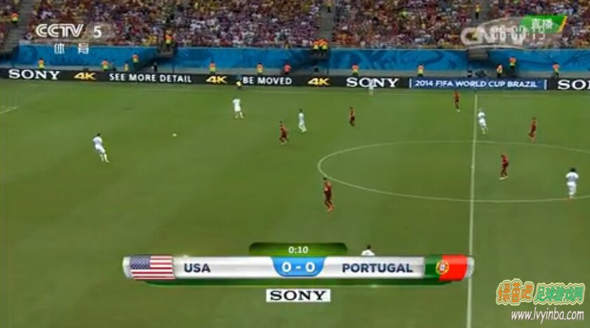 世界杯视频回放实况录像_葡萄牙 VS 美国