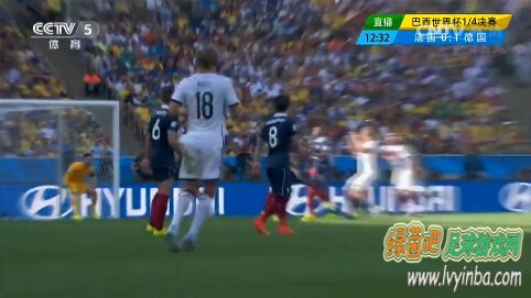 世界杯1/4决赛视频回放实况录像德国 VS 法国