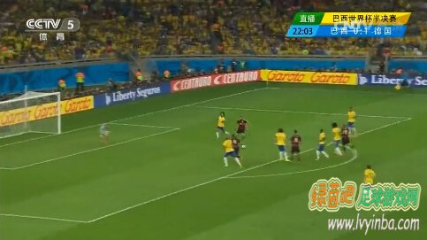 世界杯半决赛视频回放实况录像巴西 VS 德国