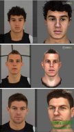 FIFA14 球员的游戏形象和真实照片对比