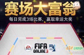 FIFA Online3 赛场大富翁全新上线 玩转赢幸运大奖