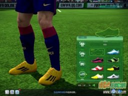 FIFA Online3 游戏球鞋贴图 带你发现选不到的球鞋