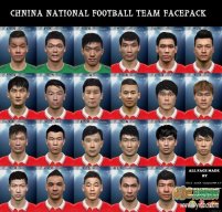 PES2015 WECN1.0大补中国队脸型预览