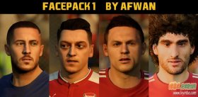 FIFA18_afwan球员脸型补丁v1