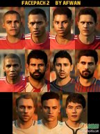 FIFA18_afwan球员脸型补丁v2