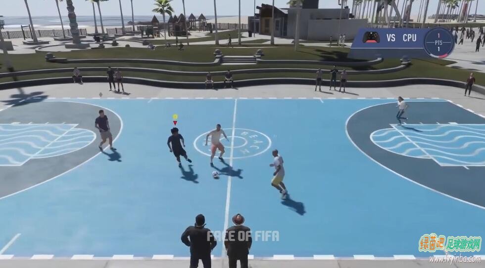 FIFA20 街球模式比赛球场及踢法视频