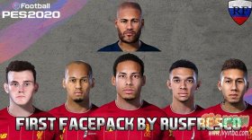 PES2020 内马尔和利物浦球员脸型补丁v1
