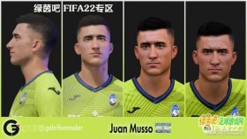 FIFA22 阿根廷球员胡安·穆索脸型补丁