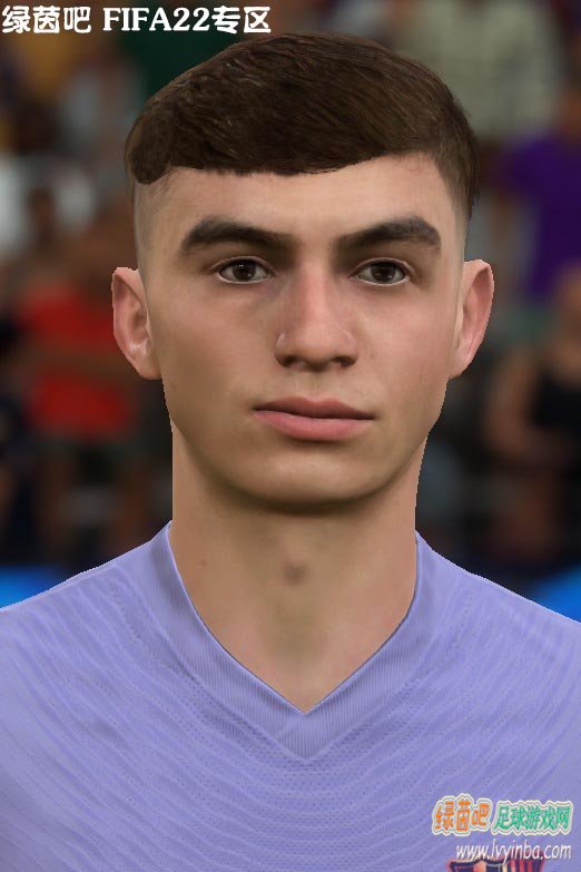 FIFA22 巴萨年轻球员佩德里脸型补丁