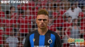 FIFA22 布鲁日前锋诺阿·朗脸型补丁
