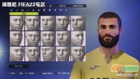 FIFA22 比利亚雷亚尔后卫阿尔比奥尔脸型补丁