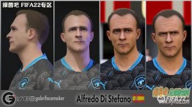 FIFA22 皇马传奇球员斯蒂法诺脸型补丁
