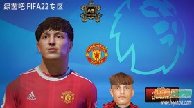 FIFA22 曼联青年队小将亚历杭德罗·加尔纳乔脸型补丁