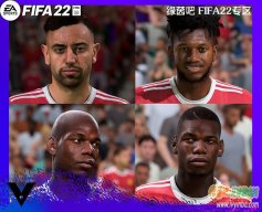 FIFA22 博格巴、布鲁诺、费雷德脸型补丁