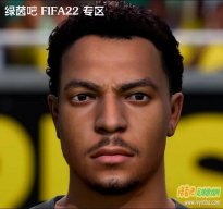 FIFA22 多特蒙德前锋唐耶尔·马伦脸型补丁