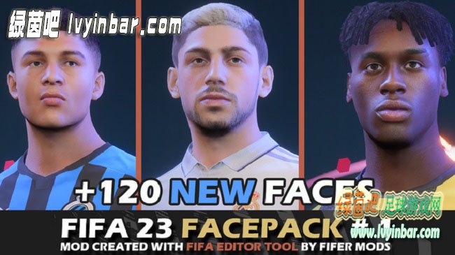 FIFA23_OV最新球员脸型包v1
