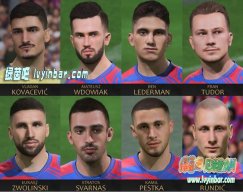FIFA23 琴斯托霍瓦拉科夫球队10名球员脸型补丁