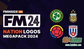 FM2024 国家队标准风格队徽补丁